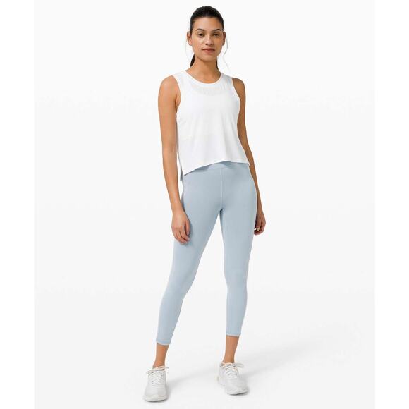 Lululemon Invigorate High-Rise Tight 25" Size 4 Light Blue - Picture 10 of 10
